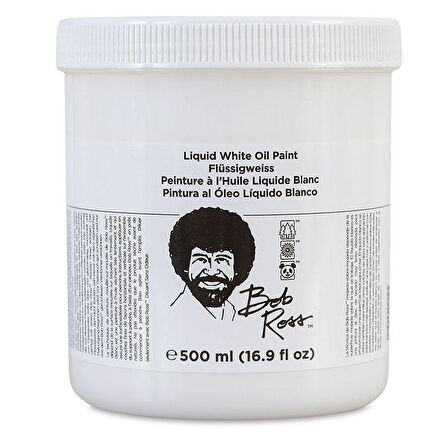 Bob Ross Liquid 500ml Beyaz