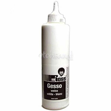 Bob Ross Gesso 500ml Beyaz