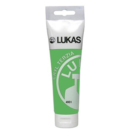 Lukas Terzia Akrilik Boya 125ml No:4951 Chrome Green Light Hue