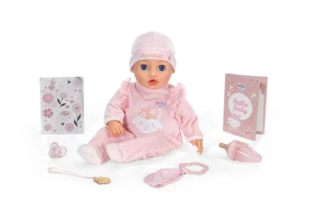 Baby Born Annabell 43 Cm Fonksiyonlu Sesli Bebek 10+ İşlevli Aksesuar Setli