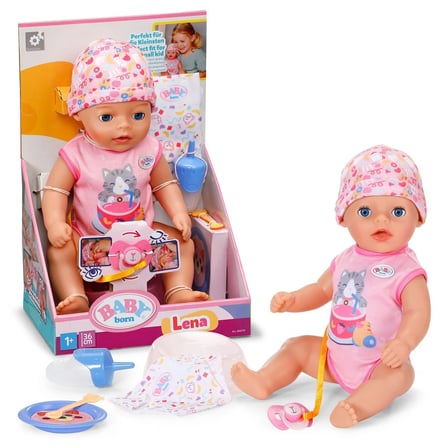 Baby Born 36 cm  Lena Bebeği  1+ Yaş  8  Fonksiyonlu 