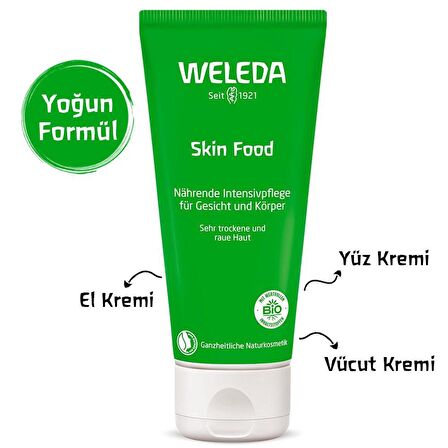 Weleda Skin Food Tüm Cilt Tipleri İçin Su Bazlı Yağsız Nemlendirici Yüz Bakım Kremi 75 ml