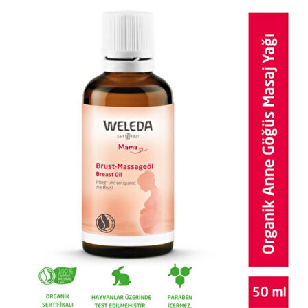 Weleda Organik Göğüs Masaj Yağı 50ml