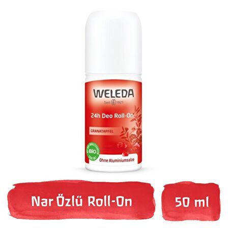 Weleda Granatapfel Pudrasız Roll-On Deodorant 50 ml