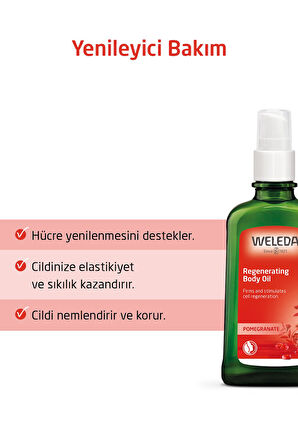 Weleda Organik Nar Özlü Yenileyici Vücut Bakım Yağı 100ml