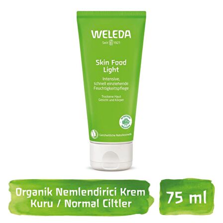 Weleda Skin Food Yağlı Ciltler İçin Su Bazlı Yağsız Nemlendirici Yüz Bakım Kremi 75 ml