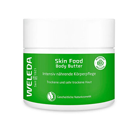  Weleda Skin Food Body Butter Organik Vücut Bakım Kremi 150 ml 