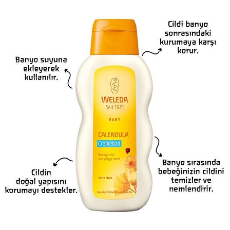 Weleda Baby Calendula Banyo Kremi 200 ml