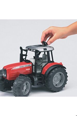 Massey Ferguson 7480 Traktör & Römork Br02045