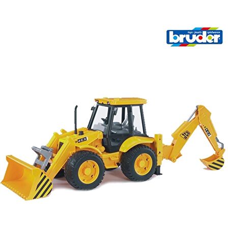 Bruder JCB 4CX Kepçeli Ekskavatör 02428 %100 Lisanslı Orijinal