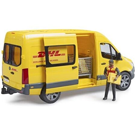 Bruder Oyuncak Mb Sprinter Dhl Kamyonu-Sürücüsü 02671