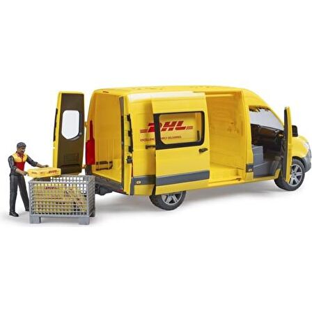 Bruder Oyuncak Mb Sprinter Dhl Kamyonu-Sürücüsü 02671