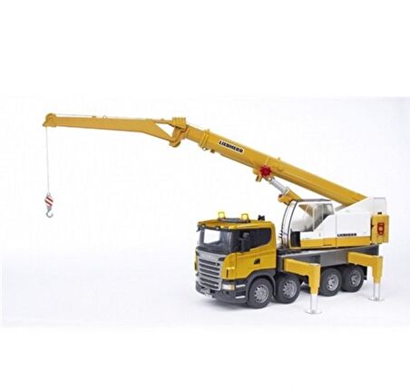 Bruder 03570 Scania R-Serisi Liebherr Vinçli Kamyon Lisanslı Ürün