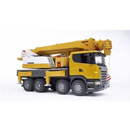 Bruder 03570 Scania R-Serisi Liebherr Vinçli Kamyon Lisanslı Ürün