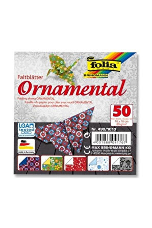 Origami 10x10 Cm 50 Yaprak 5 Desen