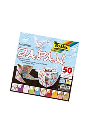 Origami Japon 80g. 15x15 Cm 50 Yaprak 10 Desen