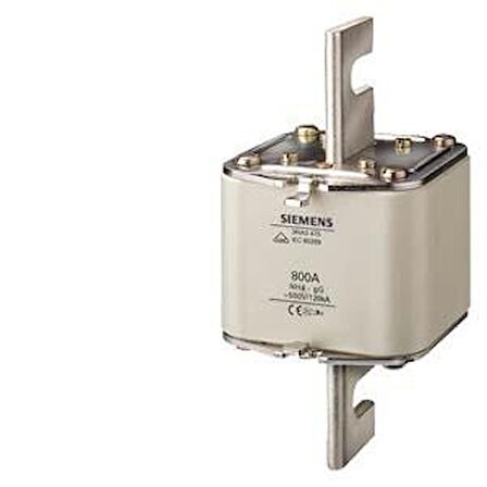 Siemens,1000A 4 Boy NH Bıçaklı Sigorta,3NA3480
