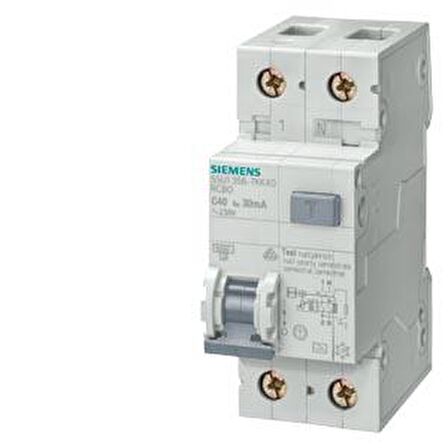 Sıemens,Kaçak Akım Koruma 25A 30Ma N Otomat 5Su1353-1Kk25