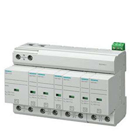 Sıemens,B-C Sınıfı 4 Kutuplu Parafudur 5Sd7444-1