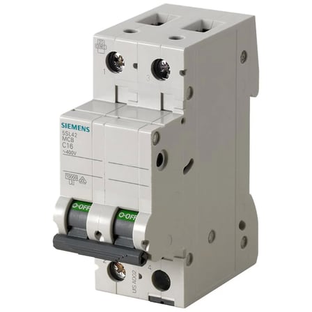 Siemens 5SL4204-7 Otomatik Sigorta 2 Kutuplu 4A C Tipi 10kA