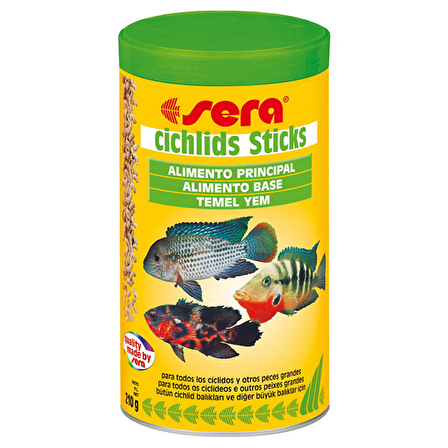 Sera Cichlids Sticks Balık Yemi 1000 ml / 210 gr