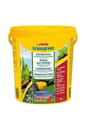 Sera Granugreen Granül Balık Yemi 10 lt 5400 gr