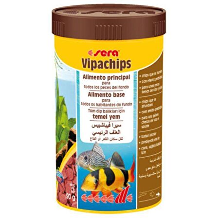 Sera Vipachips Tablet Balık Yemi 250 ml / 90 gr