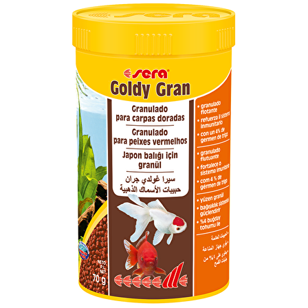 Sera Goldy Gran Japon Balığı yemi 250 ml