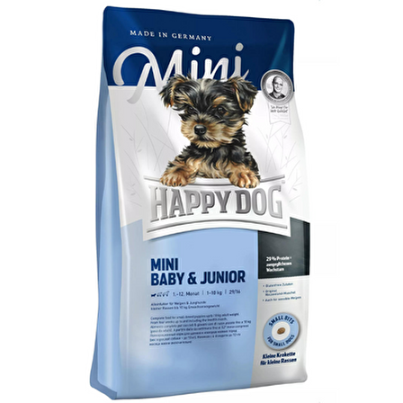 Happy Dog Tavuklu Küçük Irk Yavru Kuru Köpek Maması 4 kg