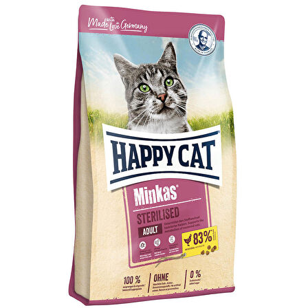 Happy Cat Minkas Sterilised Kısır Kedi Maması 500 Gr