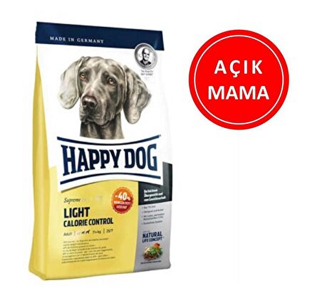 Happy Dog Light Kilo Kontrol Köpek Maması 1 kg AÇIK