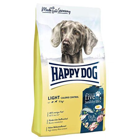 Happy Dog Light Balıklı Yetişkin Kuru Köpek Maması 12 kg