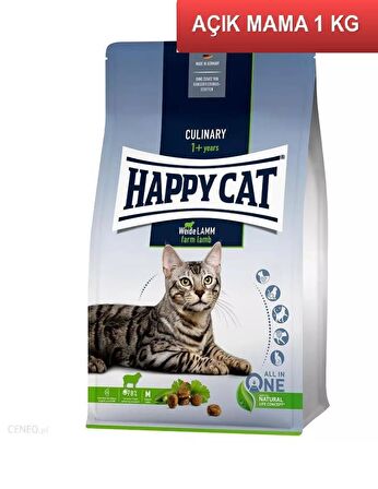 Happy Cat Culinary Kuzulu Kedi Yetişkin Maması 1 Kg AÇIK