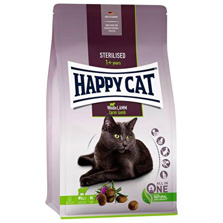 Happy Cat Adult sterilised, Lamm, 1,3 kg