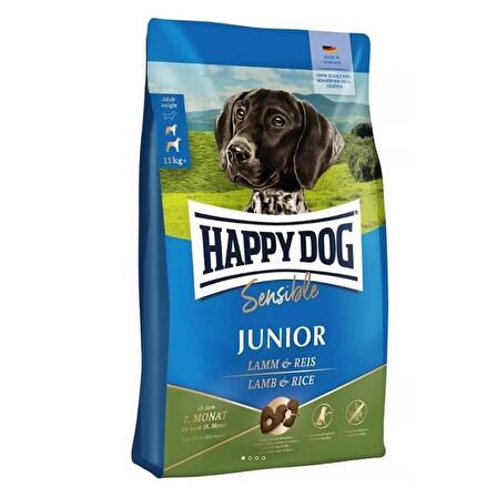 Happy Dog Sensible Junior Kuzulu Yavru Köpek Maması 4 KG