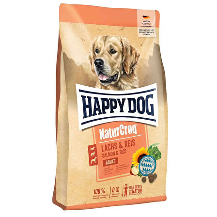 Happy Dog NaturCroq Somonlu Ve Pirinçli Köpek Maması 11 Kg