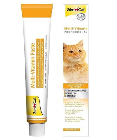 Gimcat Kedi Macunu Multivitamin 200 Gr