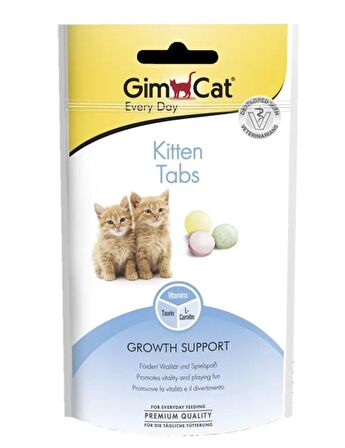 Gimcat Baby Tabs Granül Yavru Kedi Ödülü 40 g 