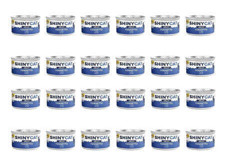 GimCat Shinycat Ton Balıklı Konserve Kedi Maması 70 Gr (24 Adet)