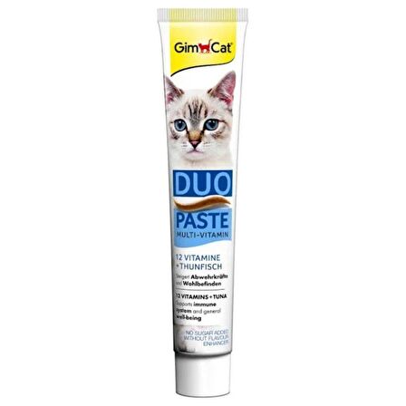 GimCat Multi-Vitamin Duo Paste Tuna + 12 Vitaminli 50gr