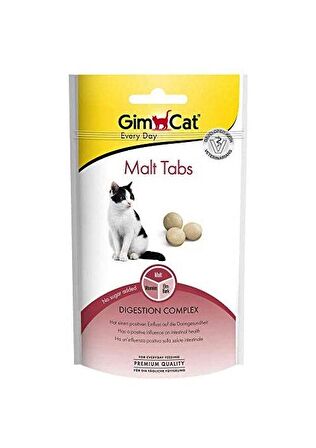 Gimcat Malt Tabs Tahıllı Granül Yetişkin Kedi Ödülü 40 g 