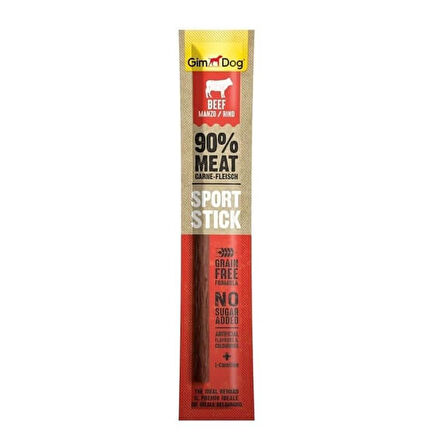 Gimdog Sticks Tahılsız Sığır Etli Köpek Ödül Çubuğu 12 Grx6