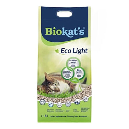 Biokat's Eco Light Pelet Kedi Kumu 8 Lt