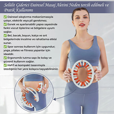 RELAXUS Selülit Giderici Masaj Aleti