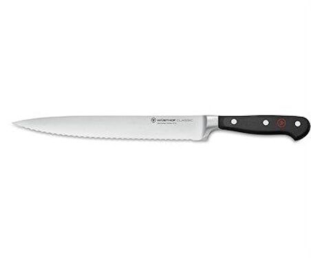 WÜSTHOF 1040100923 CLASSIC DOĞRAMA BIÇAĞI TIRTIKLI 23CM