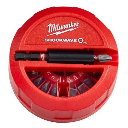 Milwaukee Bits Uç Seti 15 Parç Shockwave Impact Duty-4932430904
