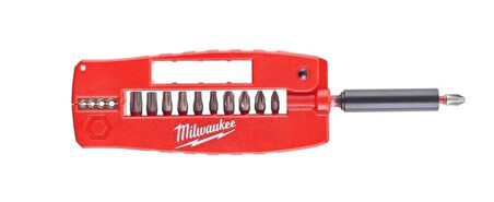 Milwaukee Bits Uç Seti Tornavida+Kablo Sıyırma 12'li T4932430910