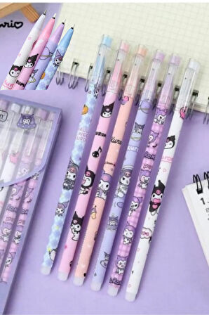 Sanrio Kuromi 0.5 Jel Kalem Mavi Mürekkep 1 Adet