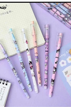 Sanrio Kuromi 0.5 Jel Kalem Mavi Mürekkep 1 Adet