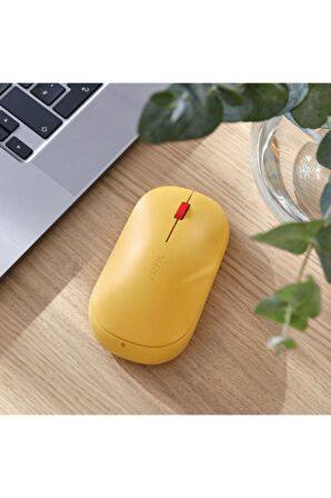 Leitz Cosy Ergo Kablosuz Mouse Sarı